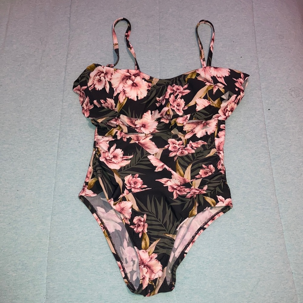 Flower bathing suit